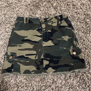 camo skirt